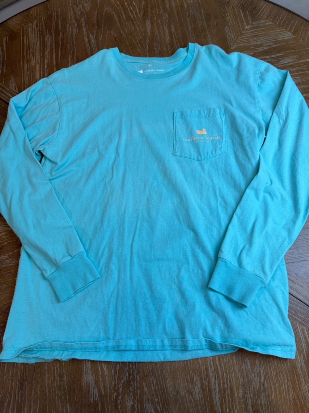 Southern Marsh Long-Sleeve Pocket Tee Sazerack cocktail collection